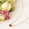 Smykker Secrets by B Swarovski | Serenity Necklace Red Coral