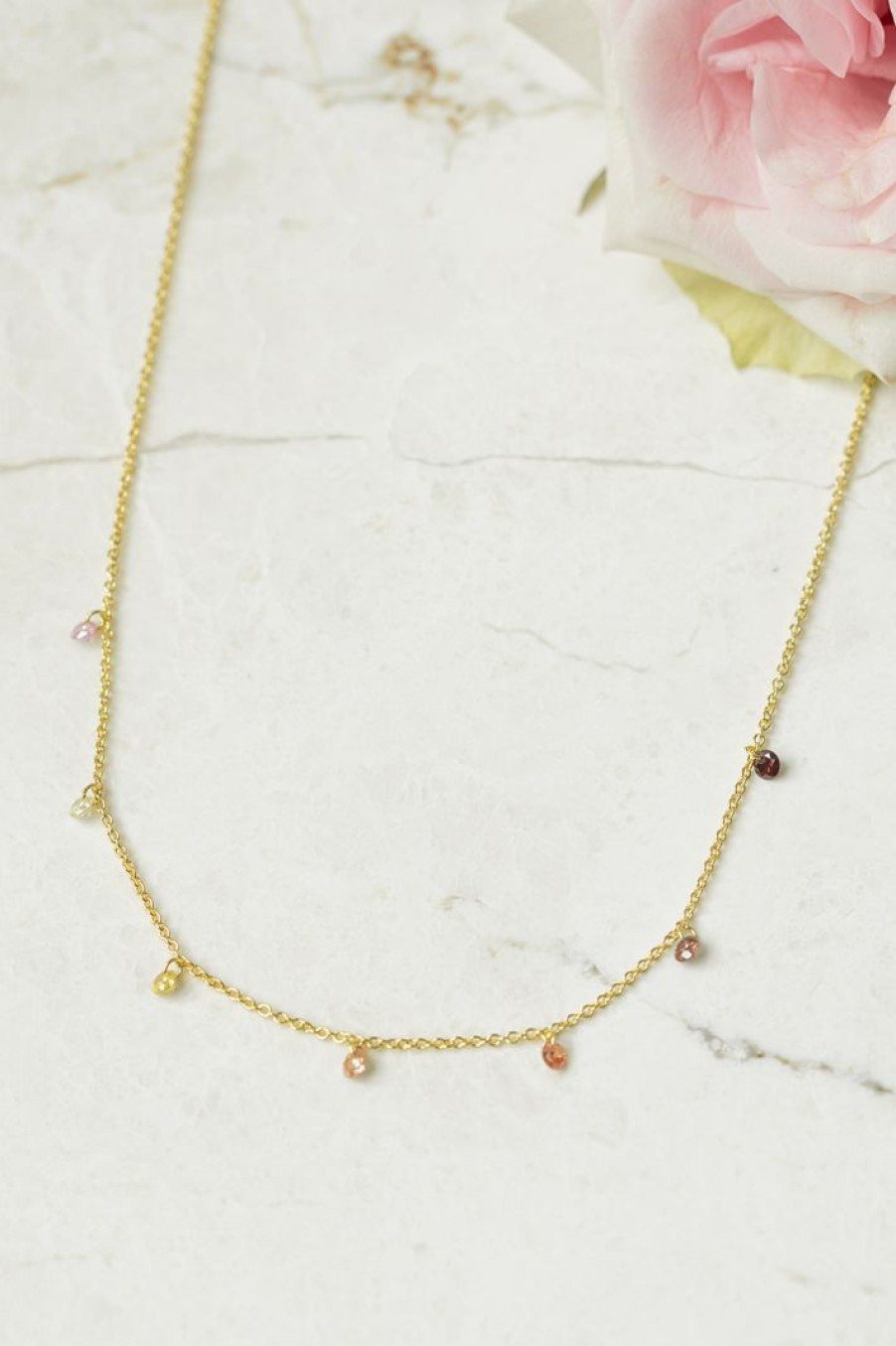 Smykker Secrets by B Swarovski | Daisy Necklace Colors